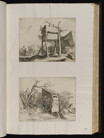 34 à 39. | Zwölf numerirte Blätter von Landschaften. | Abr. Bloemaert inv. F. B. / filius fec. N. Visscher exc.