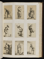 91 à 94 | Ein dergl: [kleine numerirte Stücke zu einem Zeichenbuche dienend] von 30 numerirten kleinen Blättern | ––––,,––––– [Abrah. Bloemaert inv. Fred. Bloe= / =maert sc. N. Visscher exc.]