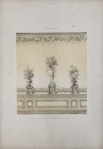 Verkaufslithographie "Décor Flore"