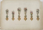 Verkaufslithographie "Galerie de Flore"