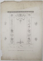 Verkaufslithographie "Décor Pompadour"