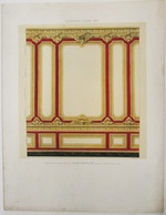 Verkaufslithographie "Décor Boiserie Louis XIV"