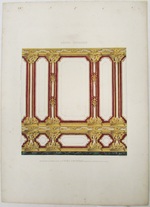 Verkaufslithographie "Décor Rocaille"