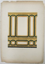 Verkaufslithographie "Décor Gabrielle d
