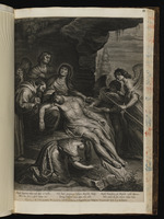 Die Beweinung Christi mit dem Hl. Franziskus