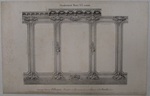 Verkaufslithographie "Encadrement Louis XVI sculpté."