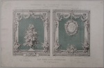 Verkaufslithographie "Panneaux de Tapisserie Gobelins"