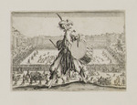 Das Paumespiel auf der Piazza Santa Croce in Florenz