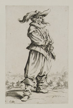 Soldat mit Federhut