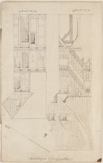 Kassel, Umbauentwurf für ein Hinterhaus, Aufriß