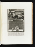 Illustration der Pflasterung des Wasserbeckens und der Reservoires