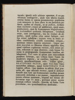 Textseite mit Widmung an Papst Klemens XIII.