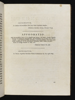 Textseite mit Approbation