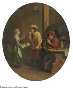 Das Blumenmädchen in der Schänke - Der Geruch - Allegorie der fünf Sinne