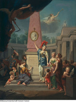 Allegorie auf die Gründung der Kasseler Kunstakademie