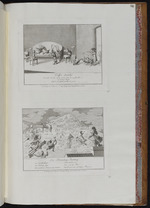 84. | Caffée clatché / Die Blocksbergs Reiterey | __ ,, __ / __ ,, __ [W. Chodowiecki] | C. C. Glassbach sen. / __ ,, __ 1787.