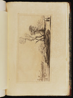 Uferlandschaft mit zwei Figuren im Vordergrund rechts