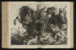 Jagd auf Nilpferd und Krokodil