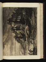 Landschaft mit Ruinen des Palatin
