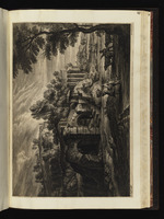 Landschaft mit antiken Ruinen