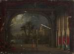 Orientalische Theaterdekoration