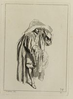 Männliche Figur der Commedia dell