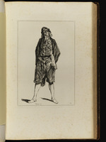 Pantalone mit hinter den Rücken gelegten Armen