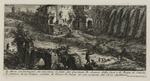 Mauer mit Pfeilern, die den Hang des Quirinal stützen