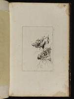 Auf einer Laute spielender Mann und Diener, der einen Korb mit Flaschen aus dem Wasser zieht