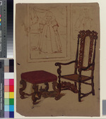 Stuhl und Hocker