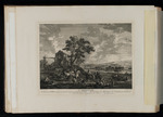 Flusslandschaft mit Reitern und Wäscherinnen