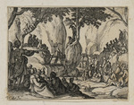 Johannes der Täufer predigt in der Wüste