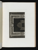 Kaminentwurf mit Delphin- und Eichelornamenten