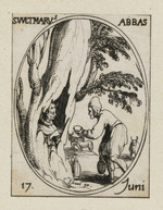 Der Hl. Wulmar, Abt