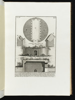 Plan eines Grabes an der antiken Via Appia im Weinberg der Buonamici