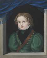 Porträt Karl Hermann Schomburg als Knabe