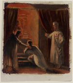 Otto III. am Grabe Karls des Großen, Studie