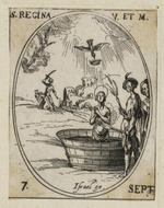 Die Hl. Regina, Jungfrau und Märtyrerin