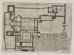 Grundriss der Geburtskirche in Bethlehem und der angrenzenden Gebäude