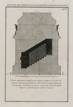 Schnitt durch Piedestal und Basis der Trajanssäule