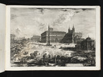 Ansicht des Platzes vor der Lateranbasilika