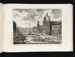 Ansicht der Piazza Navona