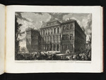 Ansicht des Palazzo Barberini auf dem Quirinal