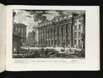 Ansicht der Zollgebäude an der Piazza di Pietra