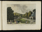 Die Promenade beym Brunnen zu Freyenwalde