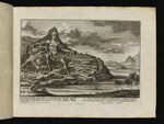 Der macedonische Berg Athos in Gestalt eines Riesen