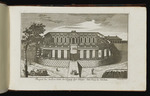 Prospect der hintern Seite des Königl. Lust=Schlosses Sans Soucy bei Potsdam