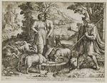 Jakob und Rahel am Brunnen