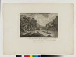 Ansicht der Brücke von Saint-Maurice im Bas-Valais