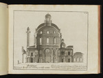 Schnitt durch die Karlskirche in Wien